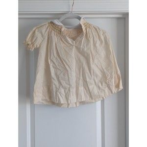 The Smockery 3T Vintage Toddler Dress - Yellow